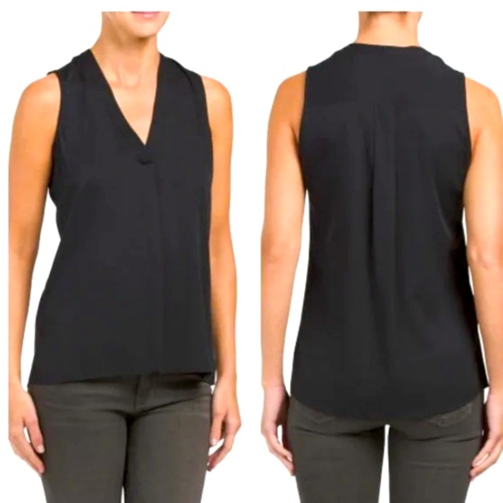 Theory - Jamissa Silk V Tank Blouse size L